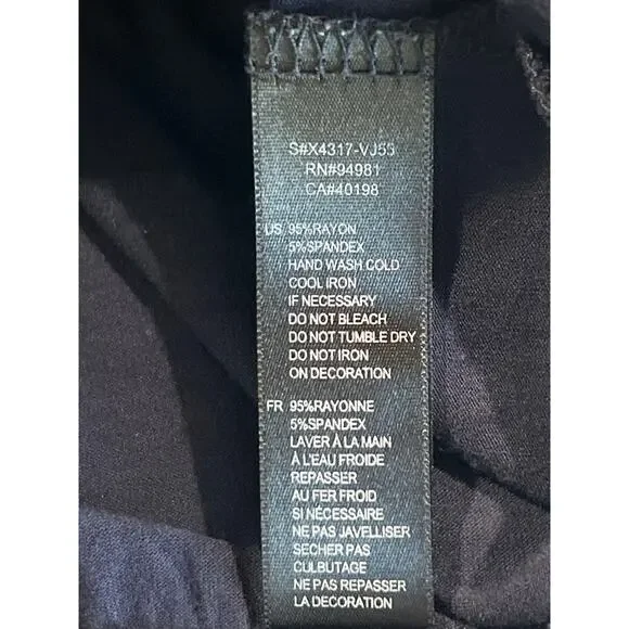 twentyone Crochet Lace Yolk Stretch Blue Tank Women's Size S Y2k 90s Retro Boho - Picture 6 of 9